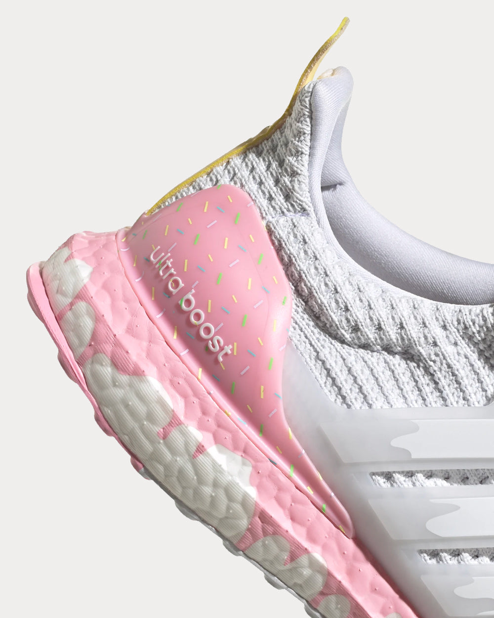 Adidas Ultraboost DNA Cloud White / Cloud White / Light Pink Running Shoes - 5