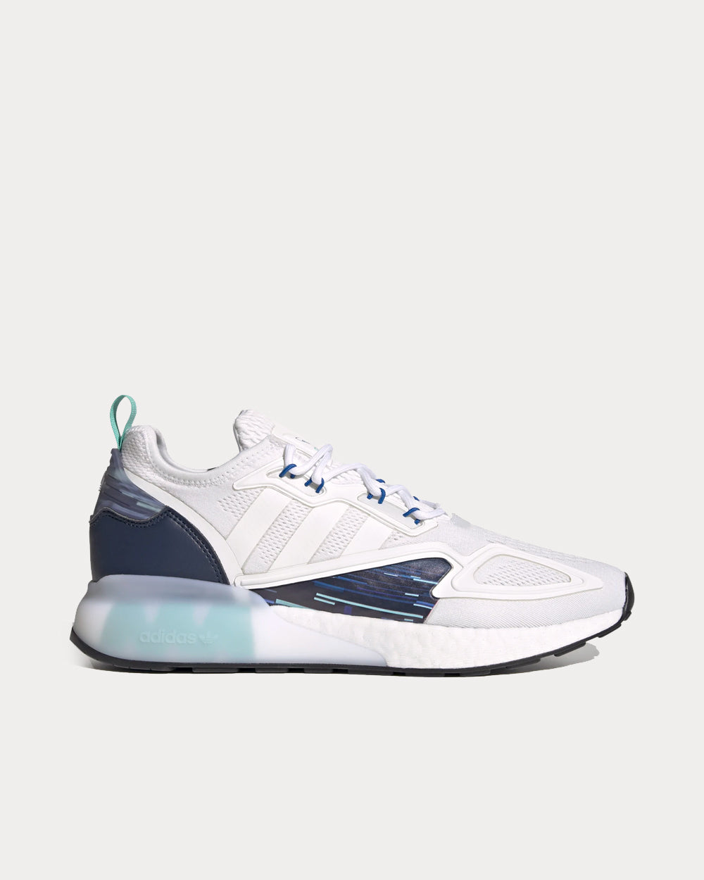 Adidas ZX 2k Boost Cloud White Low Top Sneakers - 1