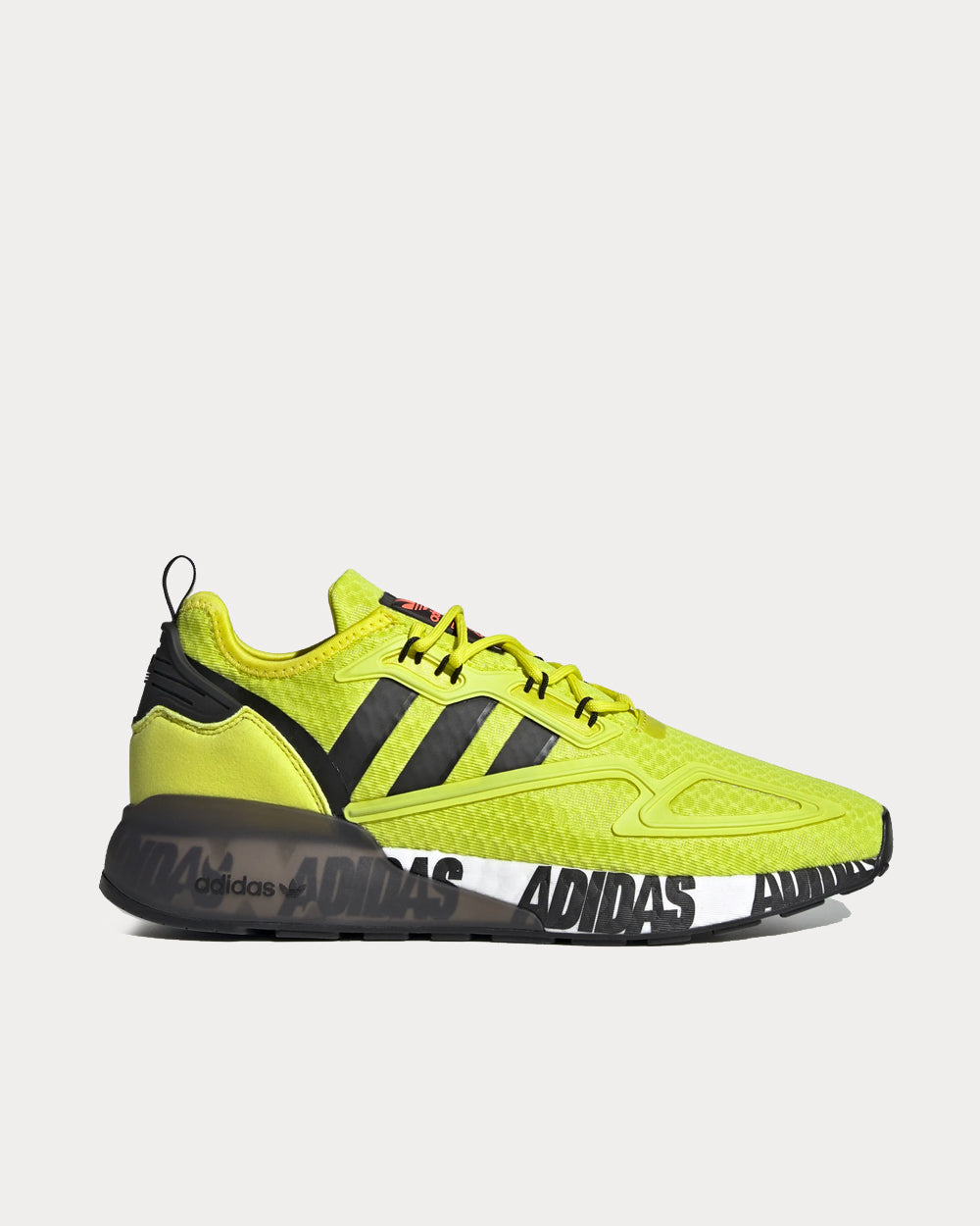 ZX 2K Boost Acid Yellow Low Top Sneakers