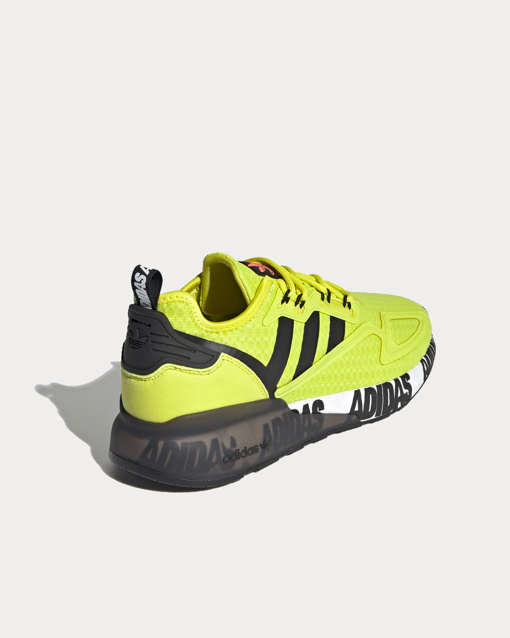 Adidas ZX 2K Boost Acid Yellow Low Top Sneakers - 3