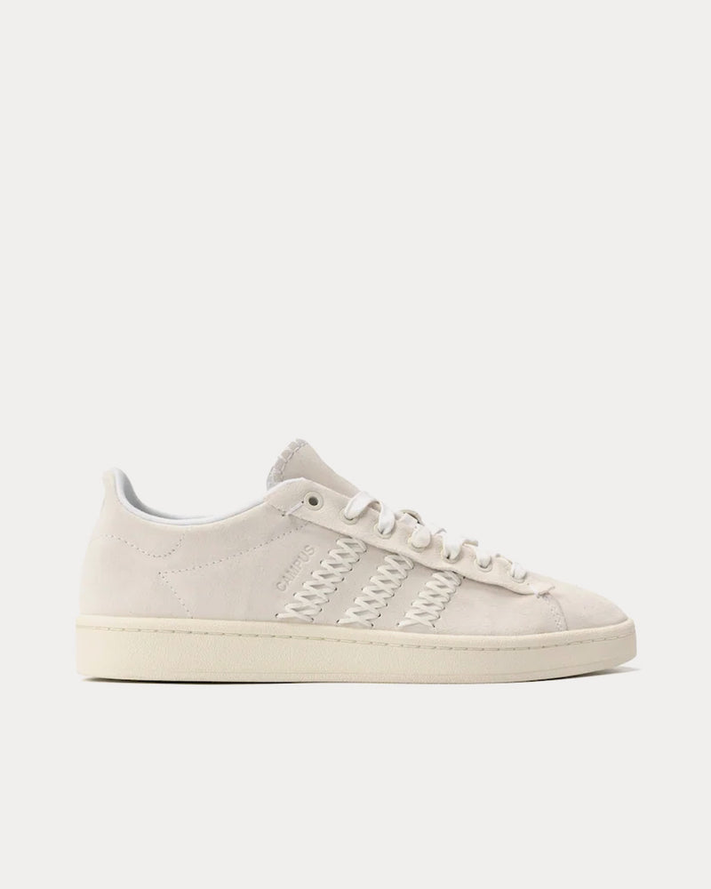 Adidas x Foot Industry Campus Beige Low Top Sneakers - 1