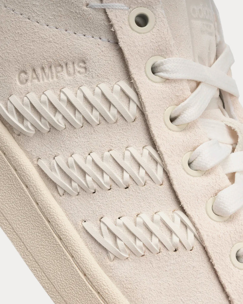 Adidas x Foot Industry Campus Beige Low Top Sneakers - 5