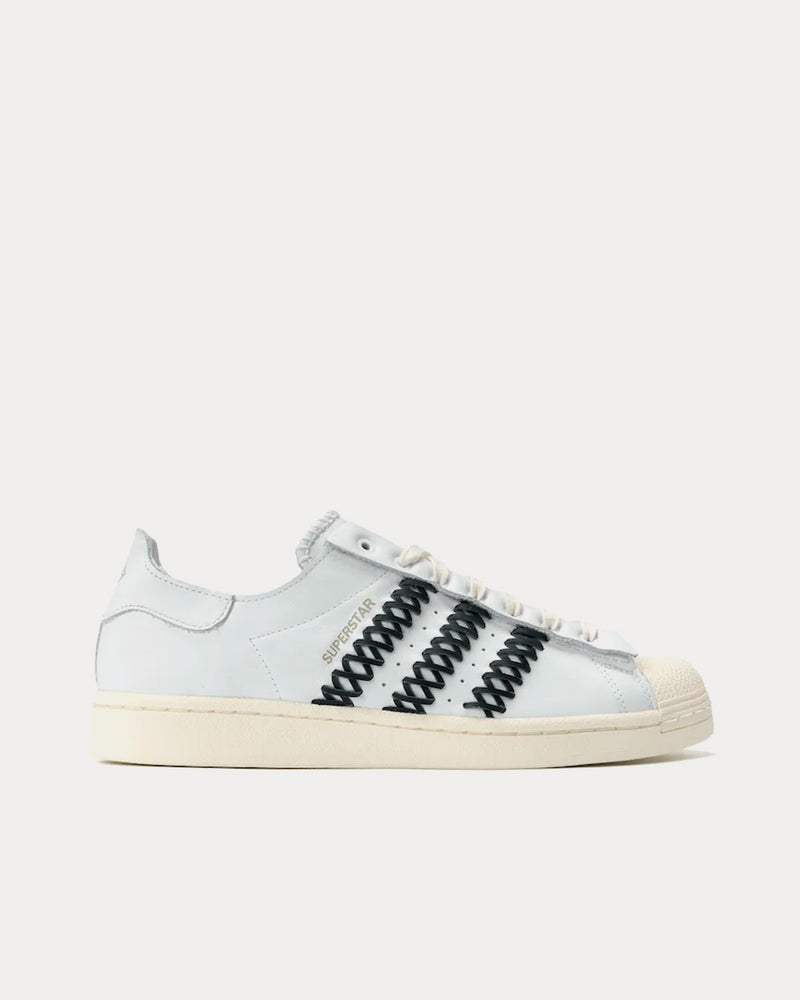 Adidas x Foot Industry Superstar White / Black Low Top Sneakers - 1