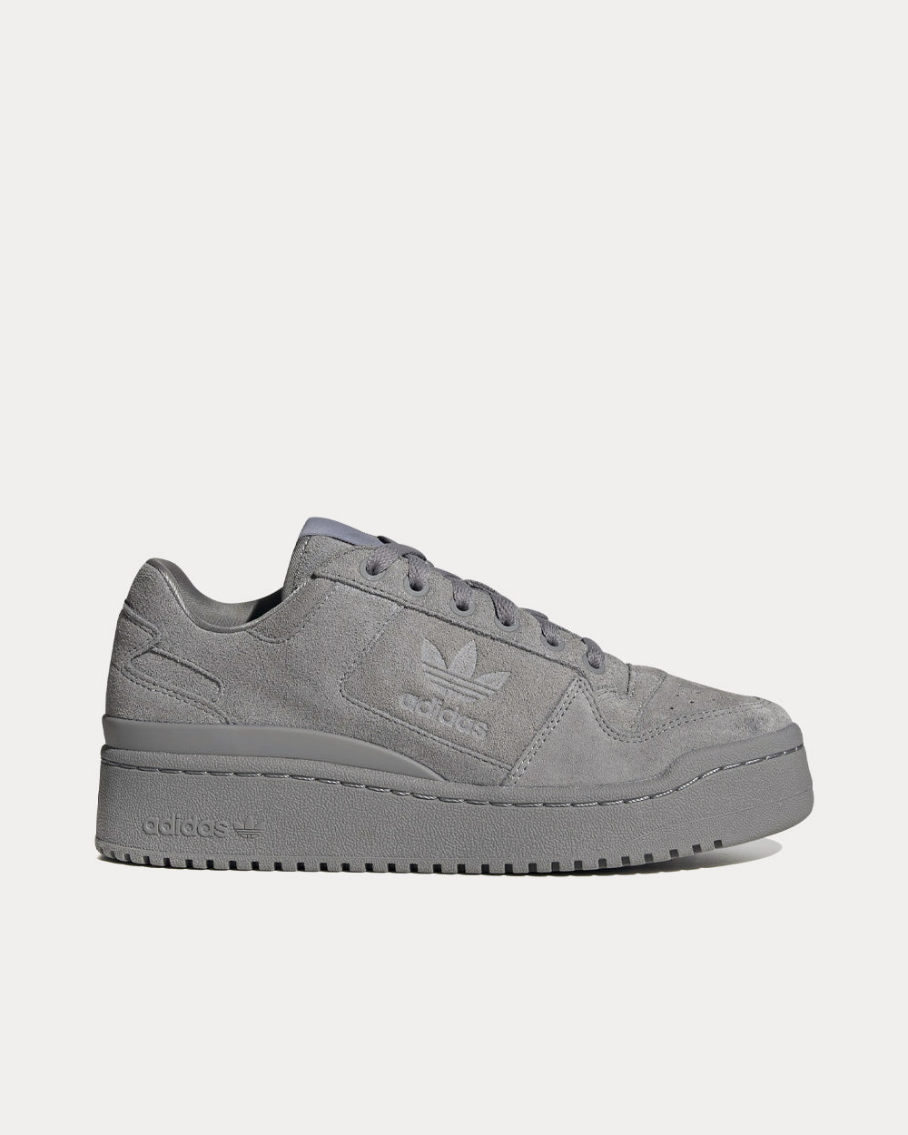 Adidas Forum Bold Grey Three / Grey Three / Off White Low Top Sneakers -  Sneak in Peace