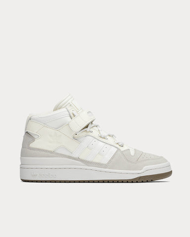 Adidas x Ivy Park Forum Mid Aluminium / Cream White / Gum High Top Sneakers