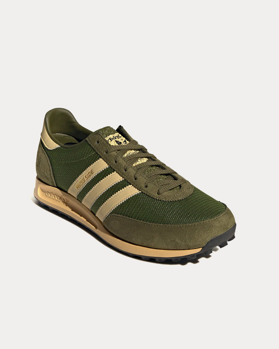 Adidas Moss Side Dust Green / Sand / Craft Green Low Top Sneakers