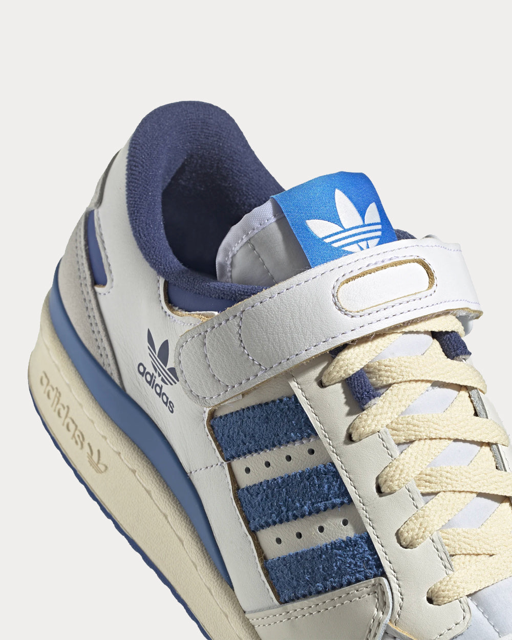 Adidas Forum 84 Blue Thread Low Top Sneakers - 5