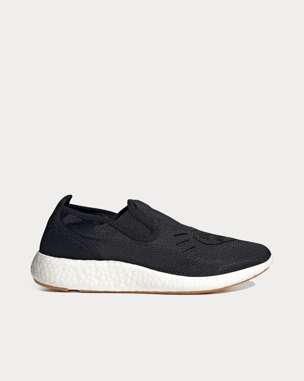 Adidas x Human Made Pure Core Black / Cloud White Slip On Sneakers - 1