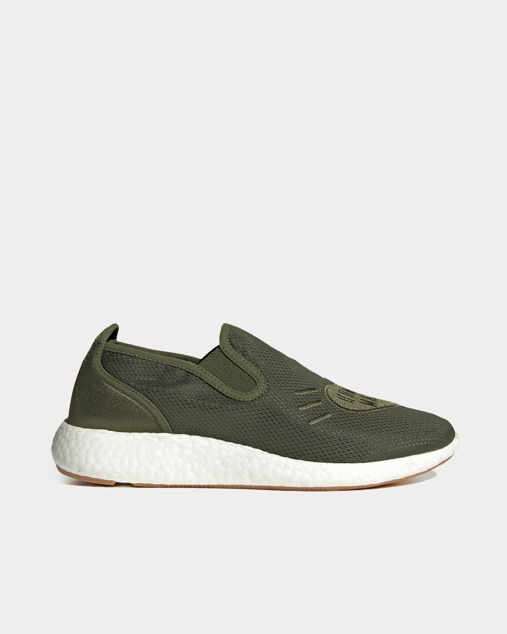 Adidas x Human Made Pure Wild Pine / Core Black Slip On Sneakers - 1