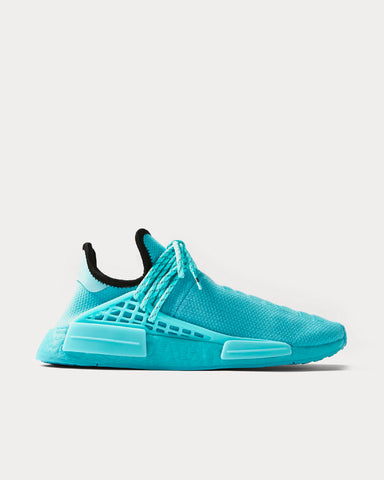 Adidas x Pharrell Williams HU NMD Clear Aqua / Light Aqua / Black Low Top Sneakers