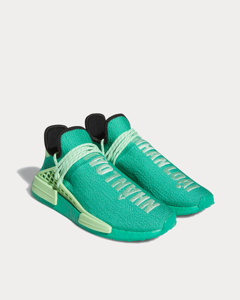 Adidas x Pharrell Williams HU NMD Core Green Low Top Sneakers - 2