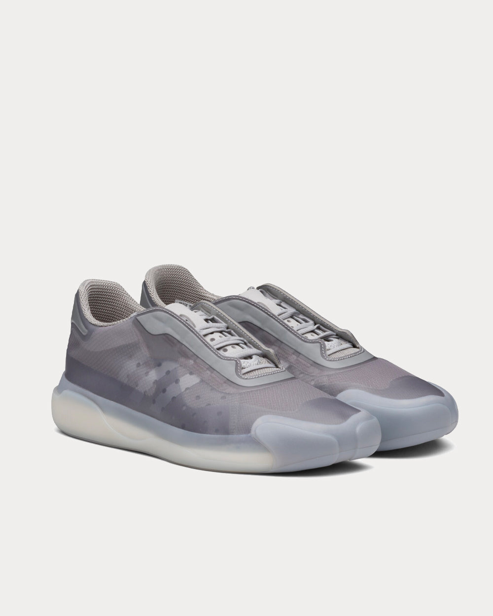 Adidas x Prada A+P Luna Rossa 21 Grey Low Top Sneakers - 2