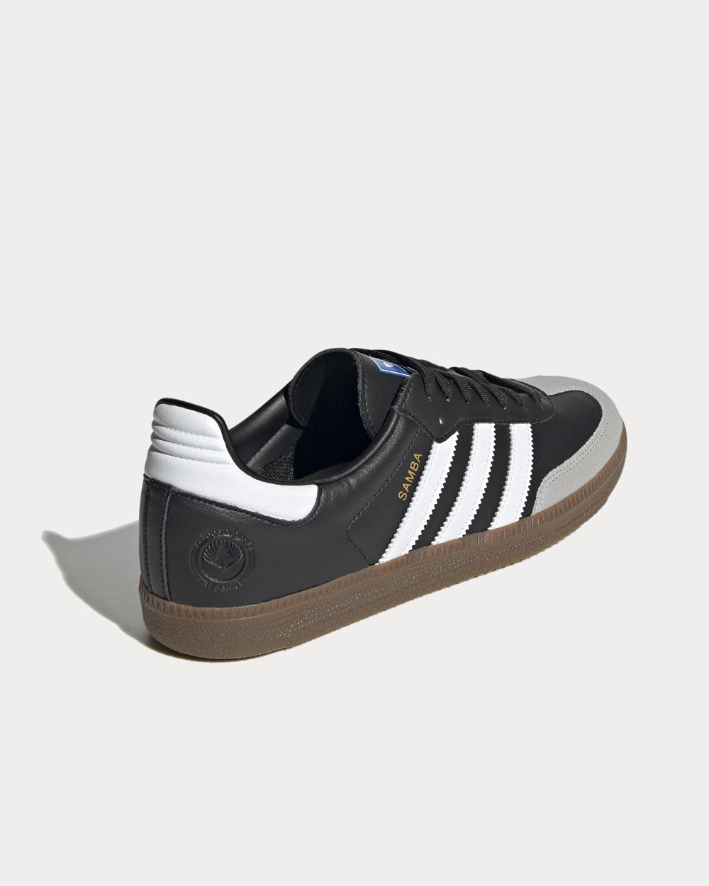 Adidas Samba Vegan Black Low Top Sneakers - 3