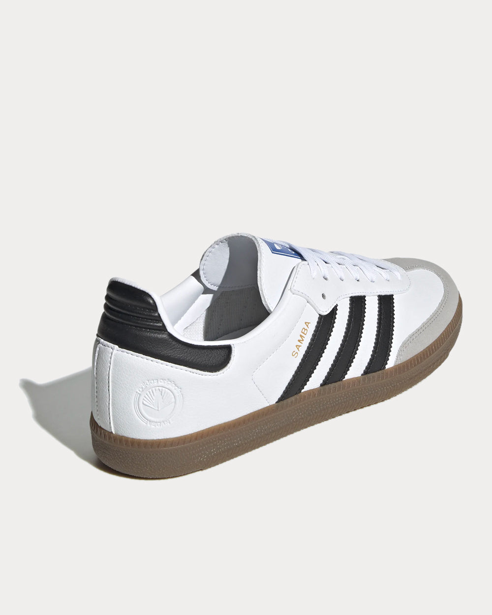 Adidas Samba Vegan White Low Top Sneakers - 3