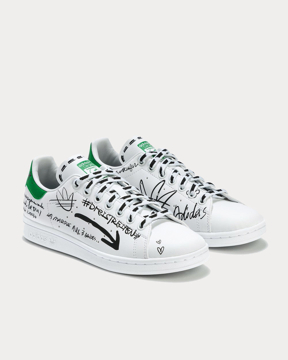 Adidas Stan Smith Graffiti White Low Top Sneakers - 2