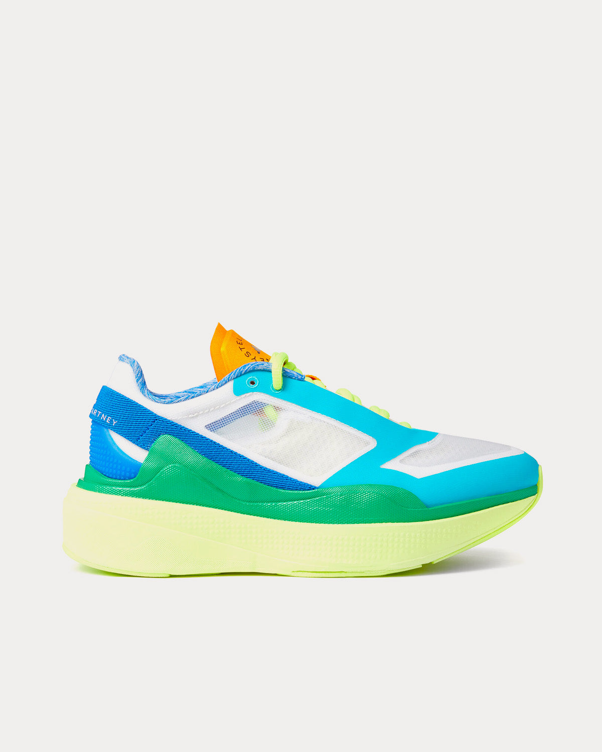 Adidas X Stella McCartney Earthlight White / Rich Green / Solar Yellow Running Shoes - 1