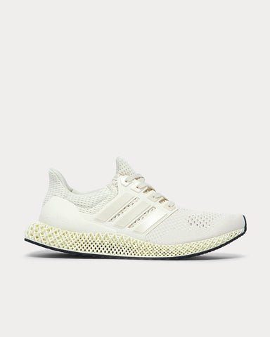 Adidas Ultra 4D White Carbon Running Shoes