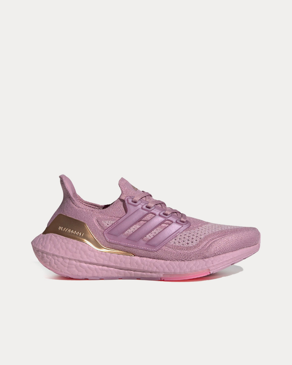 Adidas Ultraboost 21 Shift Pink / Shift Pink / Rose Tone Running Shoes - 1