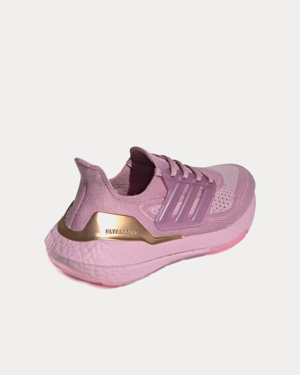 Adidas Ultraboost 21 Shift Pink / Shift Pink / Rose Tone Running Shoes - 4