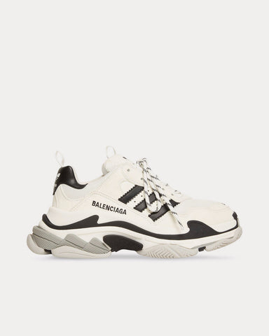 Balenciaga x Adidas Triple S White Low Top Sneakers