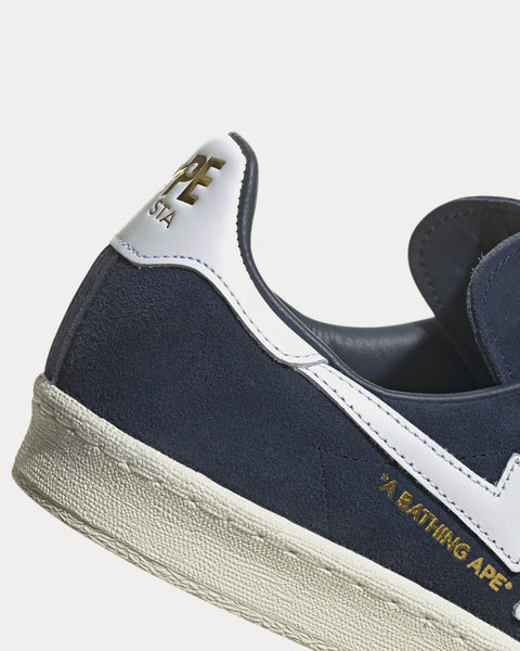 Adidas x BAPE Campus 80s Collegiate Navy / Cloud White / Off-White