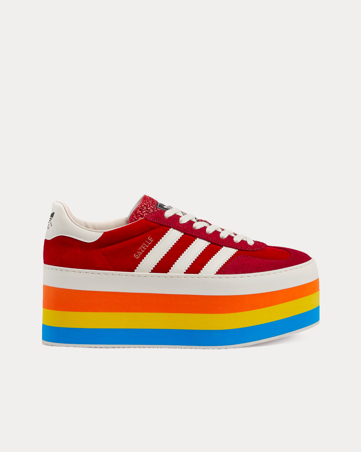 Platform sneakers cheap red