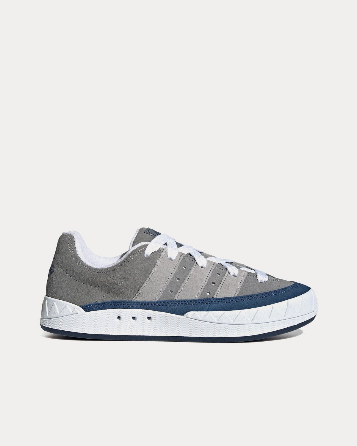 Adidas x Human Made Adimatic Grey Three / Clear Onix / Tech Indigo Low Top Sneakers - 1