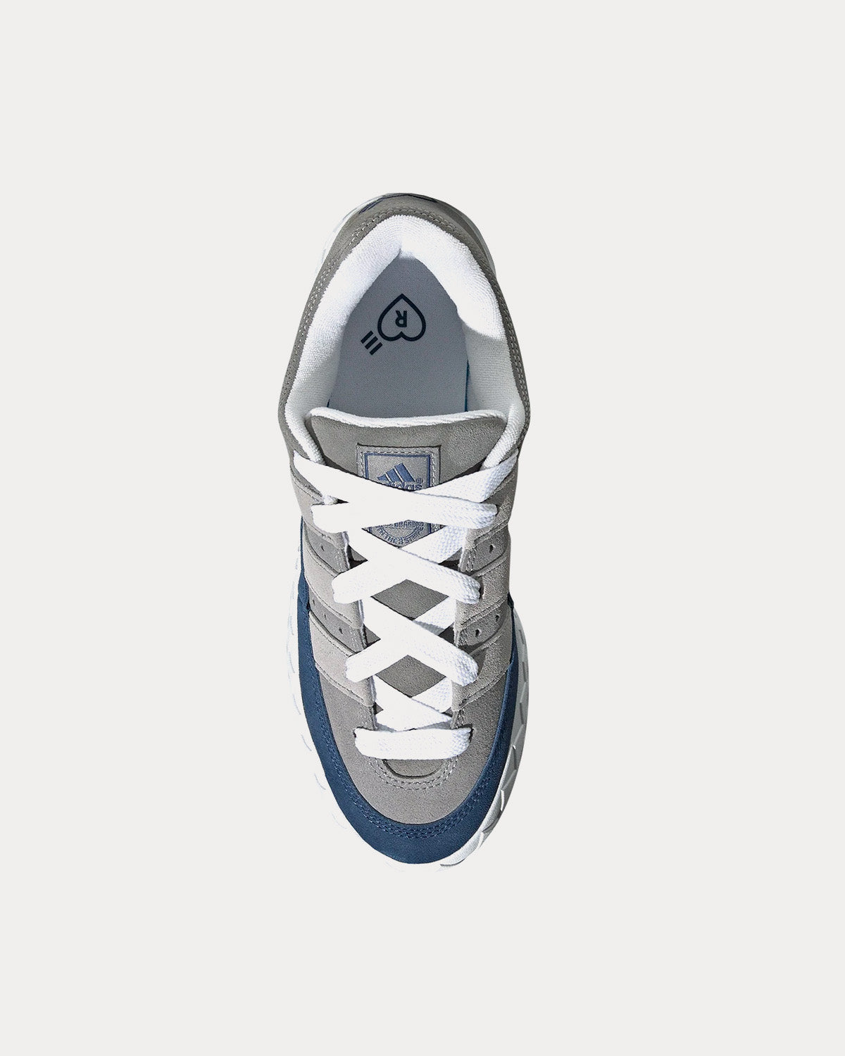 Adidas x Human Made Adimatic Grey Three / Clear Onix / Tech Indigo Low Top  Sneakers - Sneak in Peace