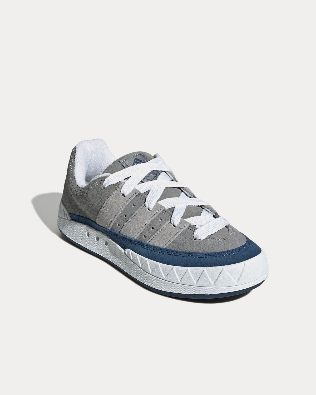 Adidas x Human Made Adimatic Grey Three / Clear Onix / Tech Indigo Low Top  Sneakers - Sneak in Peace