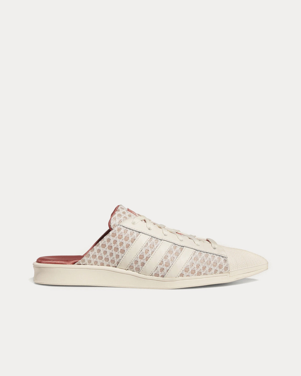 Adidas x Ivy Park Superstar Mule Off White Silver Metallic Magic Earth Slip On Sneakers Sneak in Peace