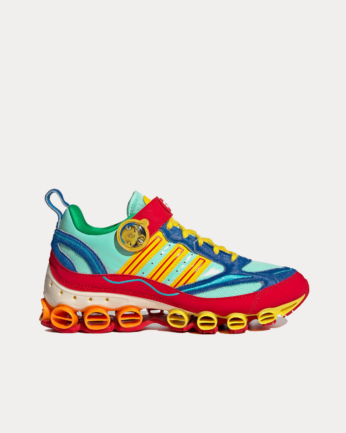 Adidas x Kerwin Frost Strap Microbounce Multi / Yellow / Scarlet Low Top Sneakers - 1