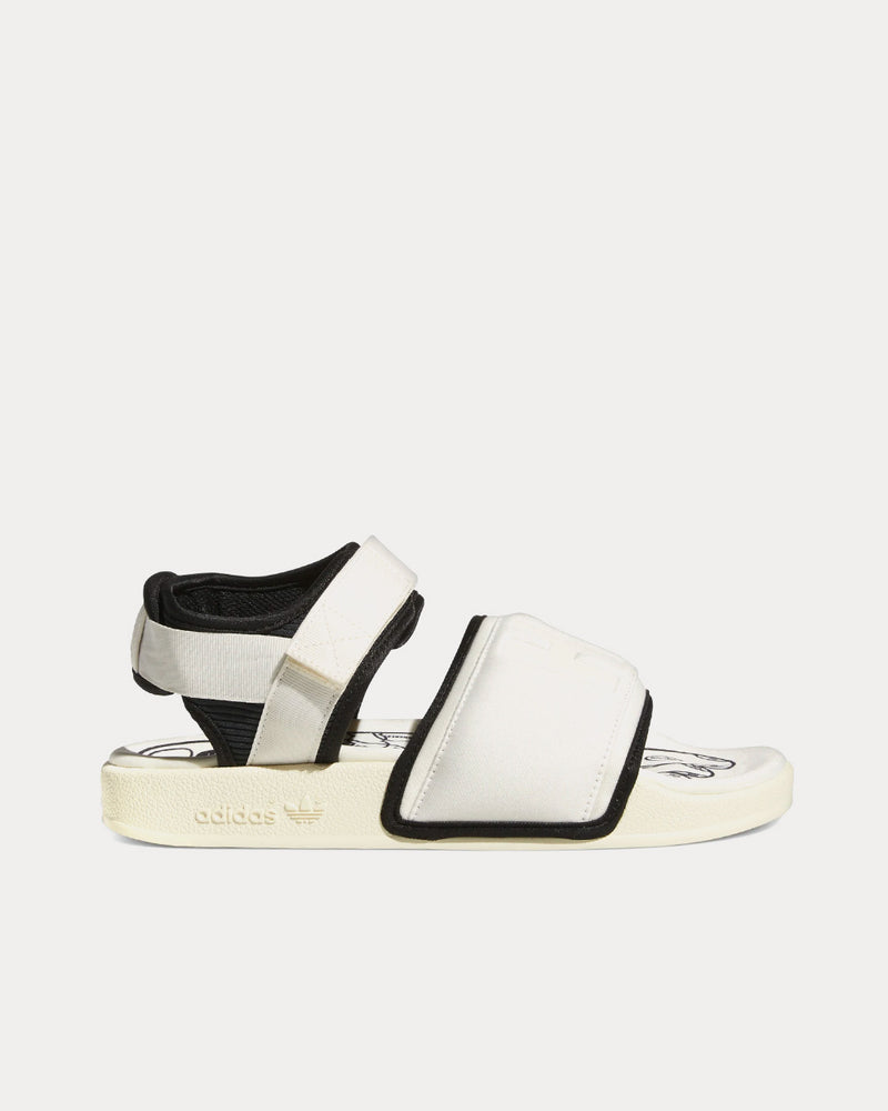 Adidas x Pharrell Williams Adilette 2.0 Off-White / Core Black Slip Ons - 1