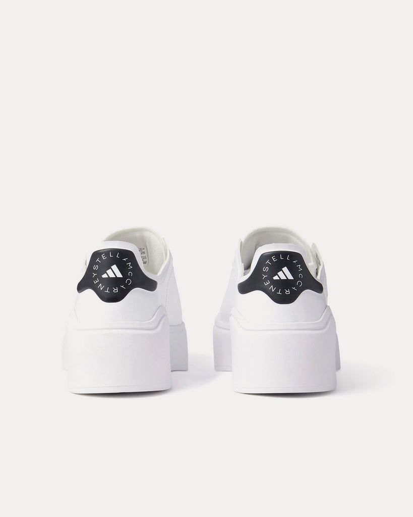 Adidas X Stella McCartney Logo Court White Low Top Sneakers - Sneak in Peace