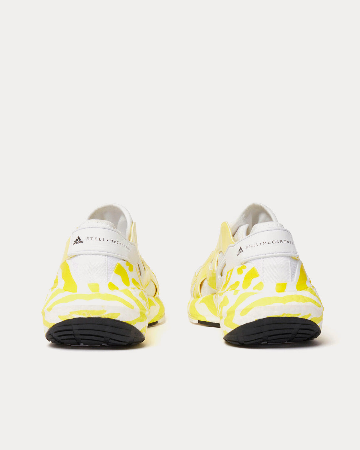 Adidas X Stella McCartney UltraBoost 22 Graphic Shock Yellow White Running Shoes Sneak in Peace