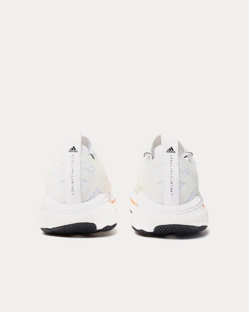 Adidas X Stella McCartney Solarglide Cloud White / Cloud White / App Signal Orange Running Shoes - 4