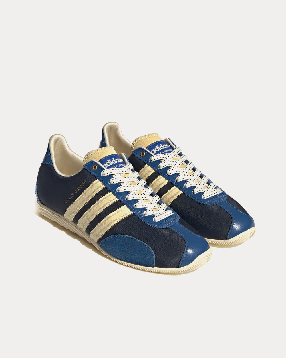 Adidas x Wales Bonner Japan Legend Ink / Dark Marine / Ecru Tint Low Top Sneakers - 3