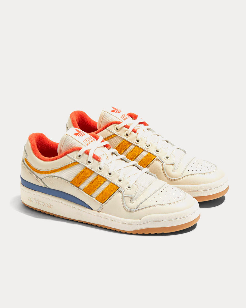 Adidas x Wood Wood Forum Low White / Gloamb / Hazyel Low Top Sneakers - 3