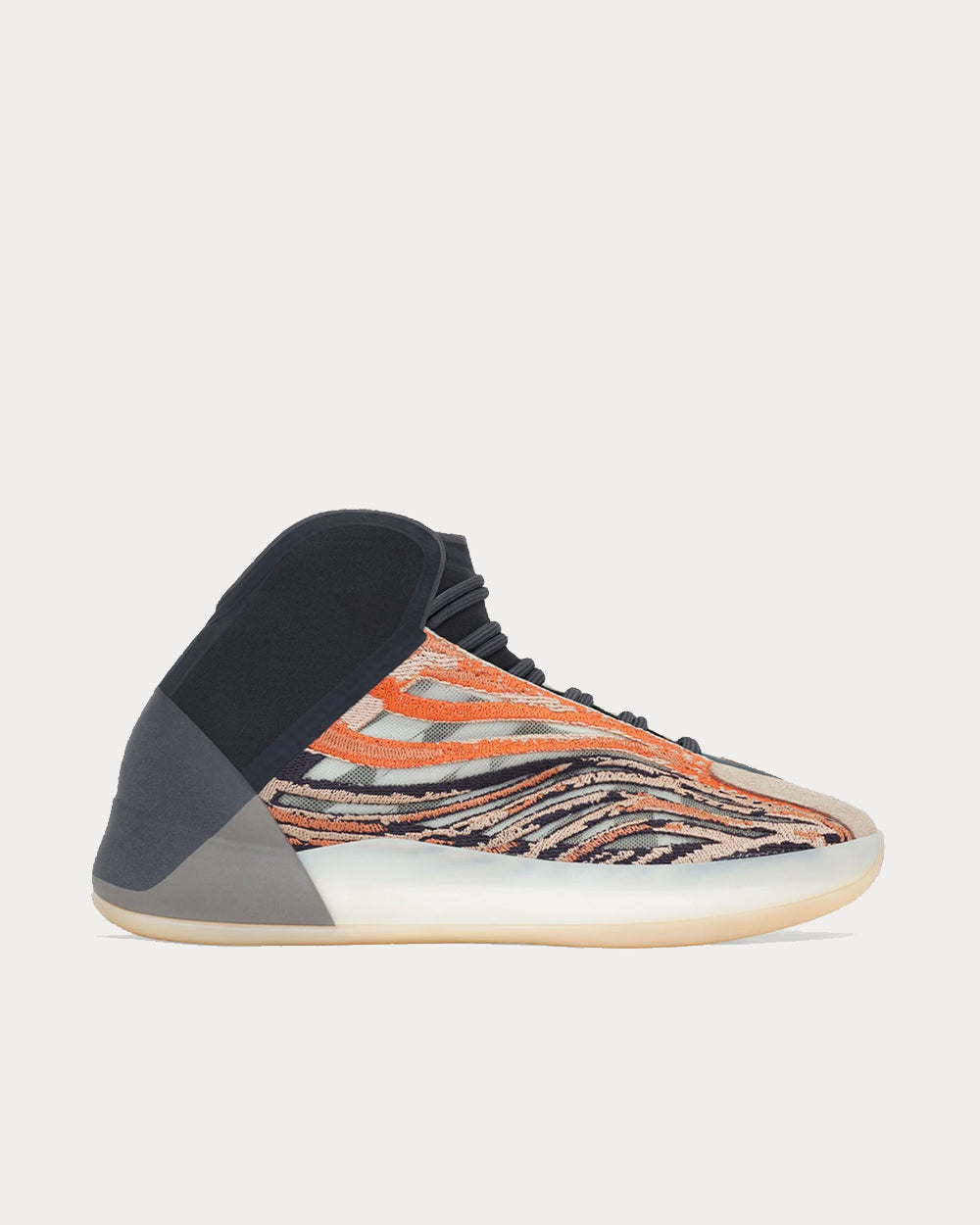 Yeezy QNTN Flash Orange High Top Sneakers - Sneak in Peace