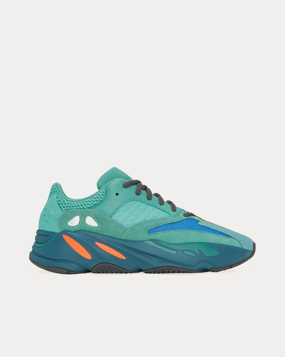 Yeezy Boost 700 Fade Azure Low Top Sneakers Sneak in Peace