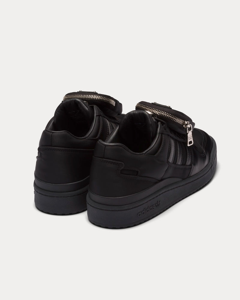 Adidas x Prada Re-Nylon Forum Black Low Top Sneakers - 3