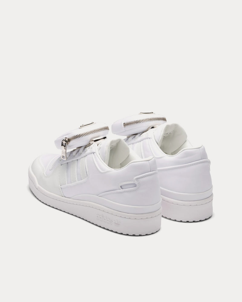 Adidas x Prada Re-Nylon Forum White Low Top Sneakers - 3