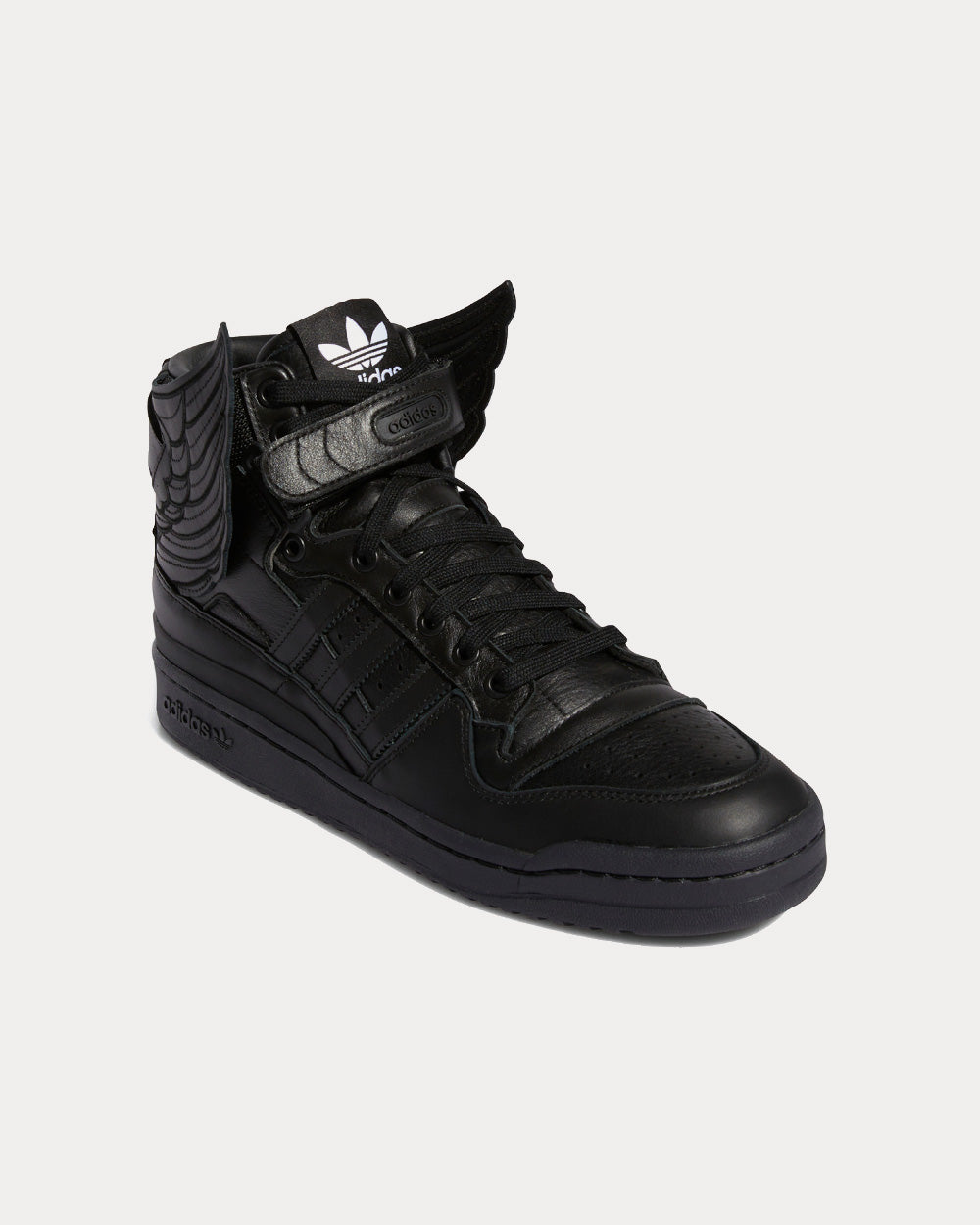 Black adidas shoes high tops best sale