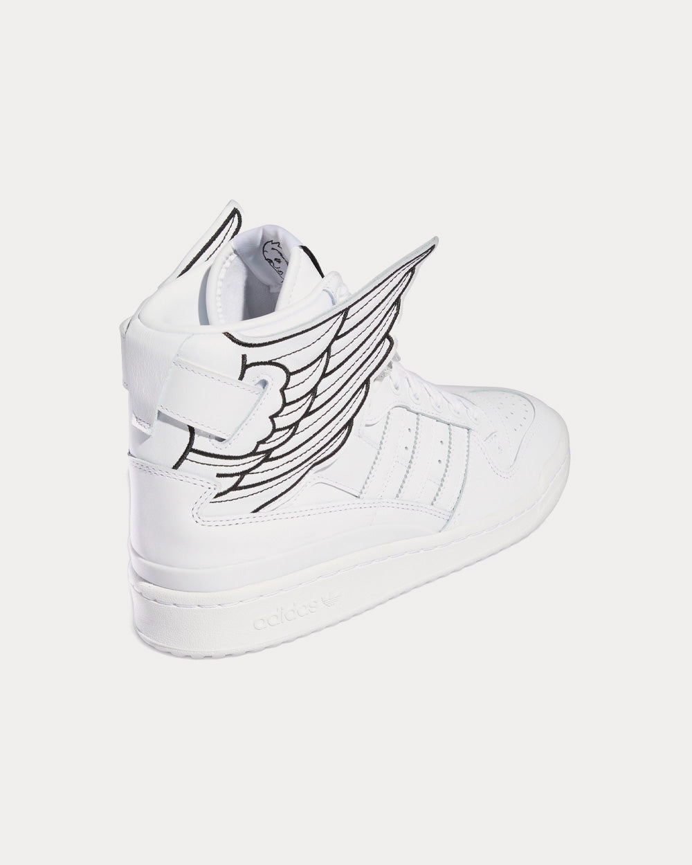 Adidas x Jeremy Scott JS New Wings Footwear White / Black High Top Sneakers - 4