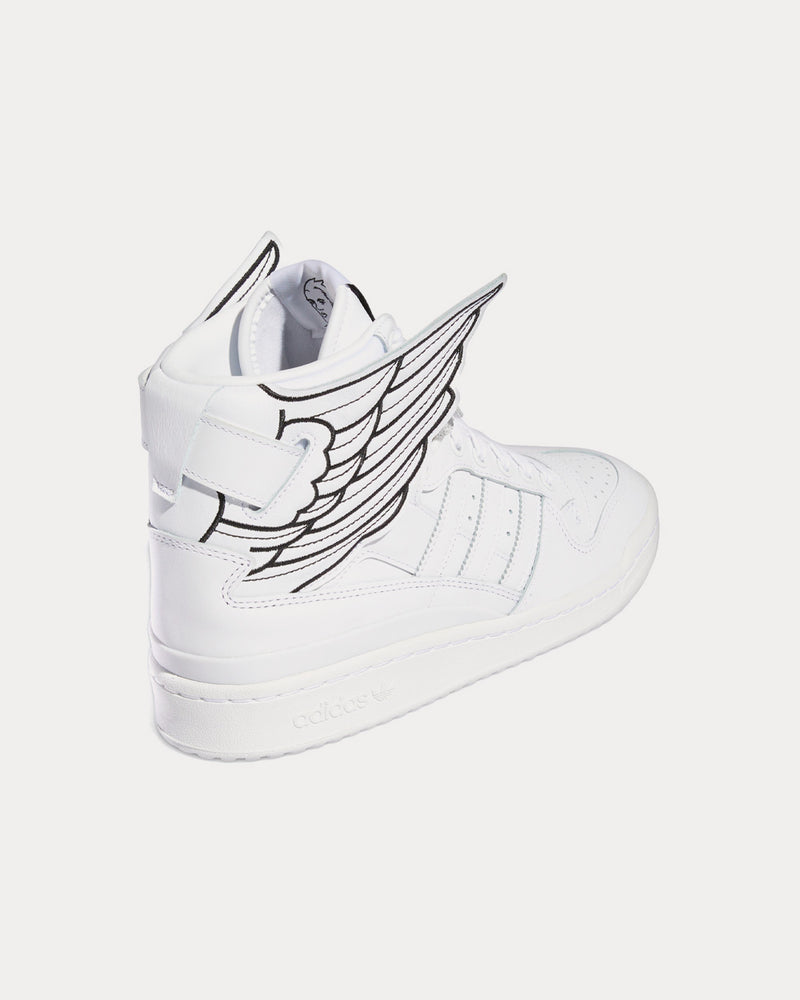 Adidas x Jeremy Scott JS New Wings Footwear White / Black High Top Sneakers - 4