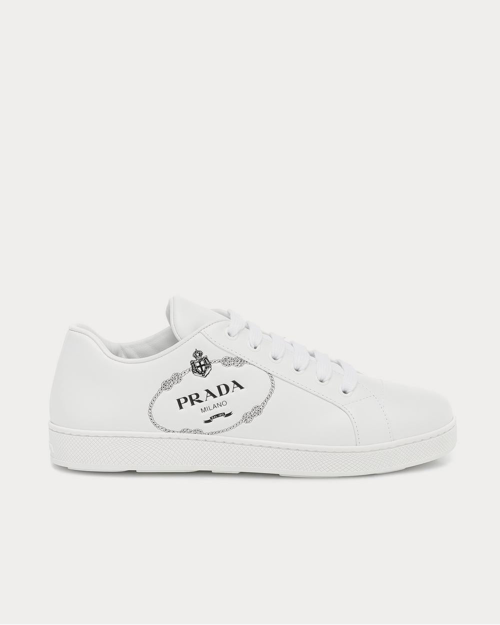 Prada One leather white Low Top Sneakers - 1