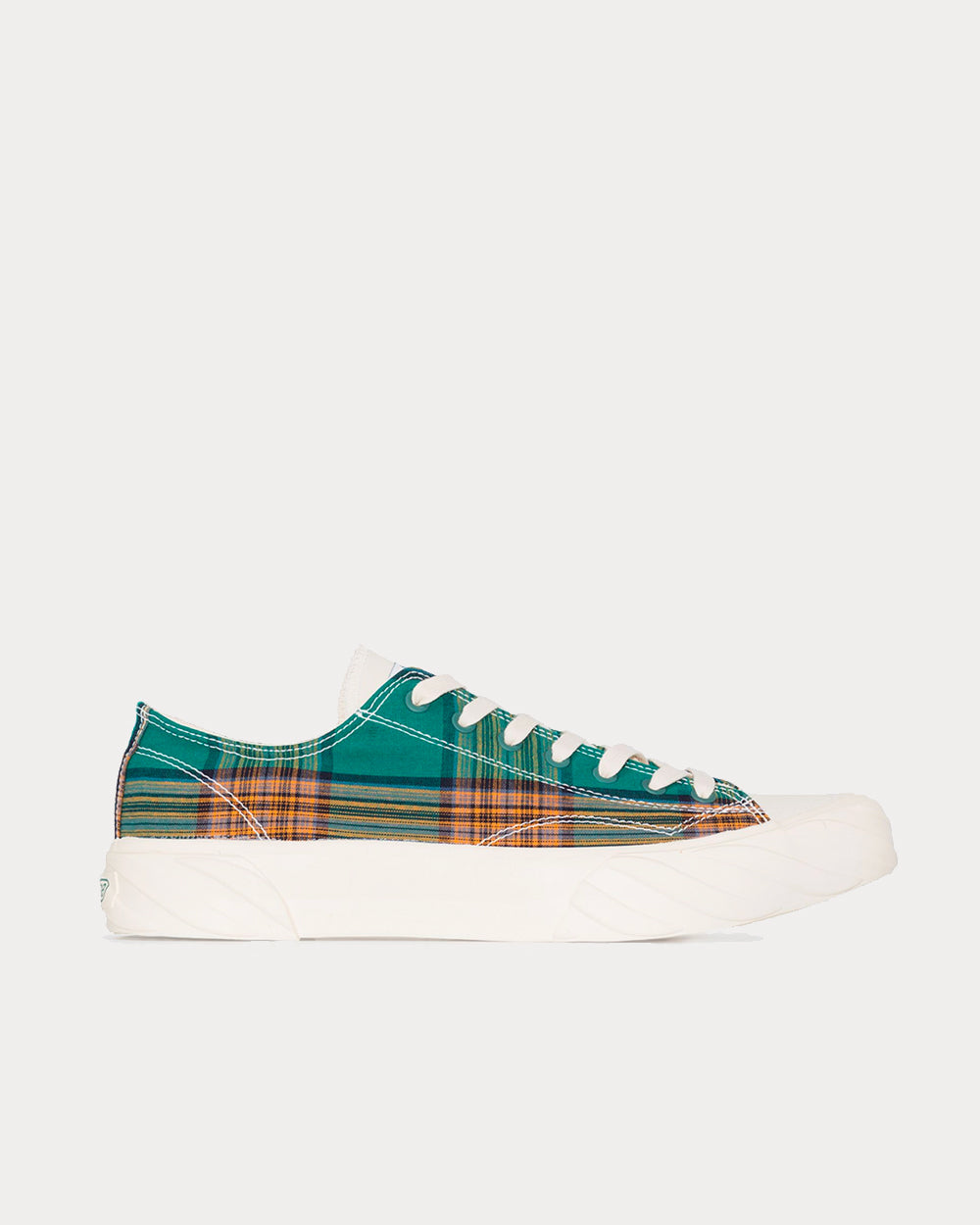 Age Check Canvas Green Low Top sneakers - 1