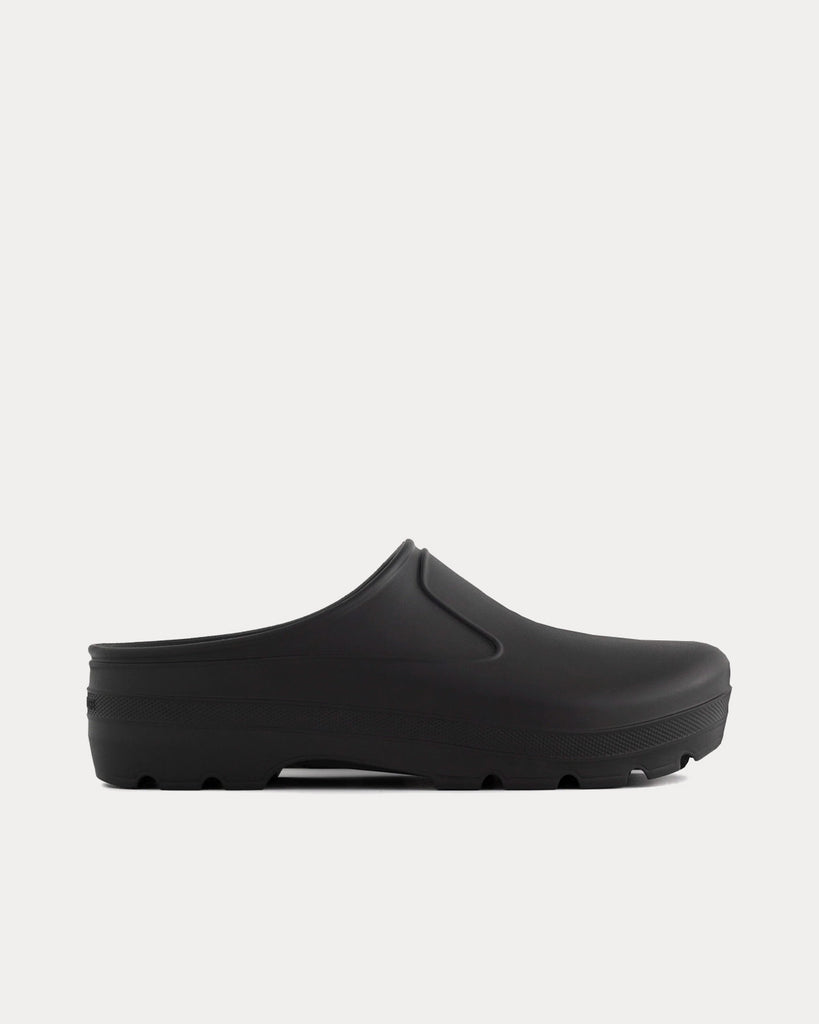 Aime Leon Dore ALD Garden Mule Jet Black Slip Ons - Sneak in Peace