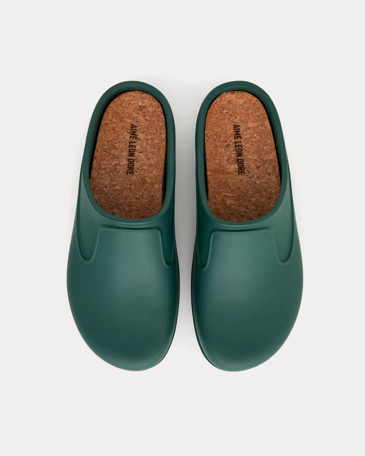 Aime Leon Dore Garden Mule Green Slip Ons - 2