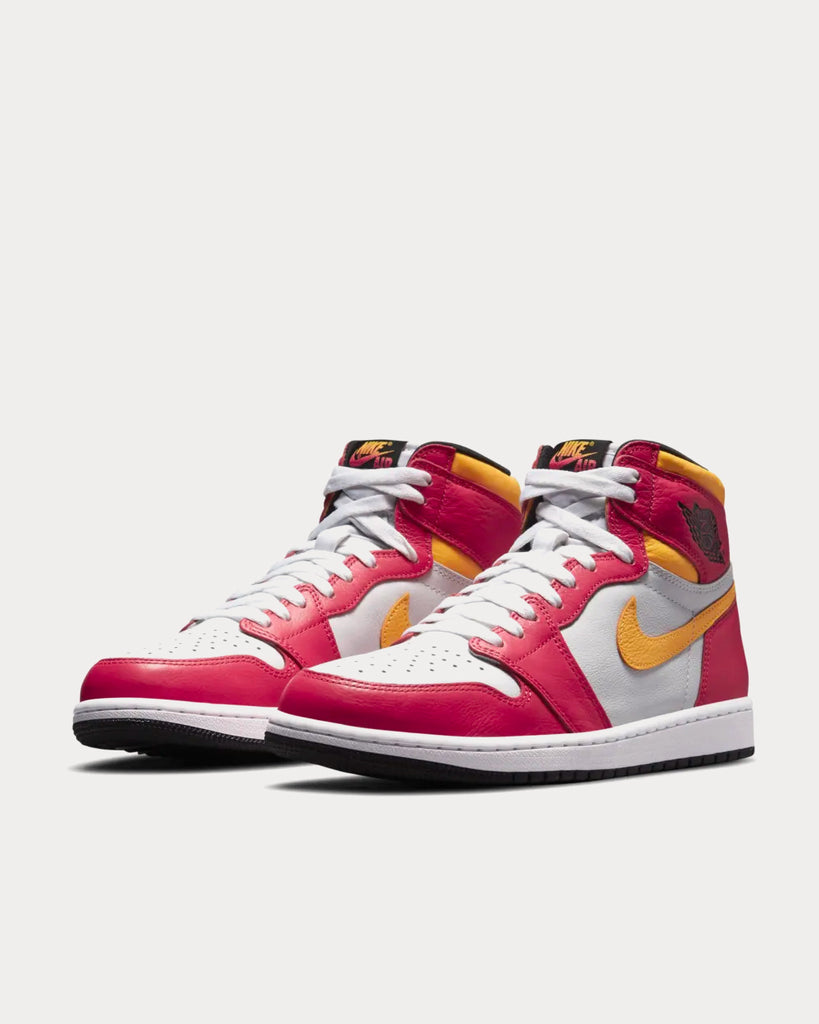 Jordan Air Jordan 1 Light Fusion Red High Top Sneakers - Sneak in