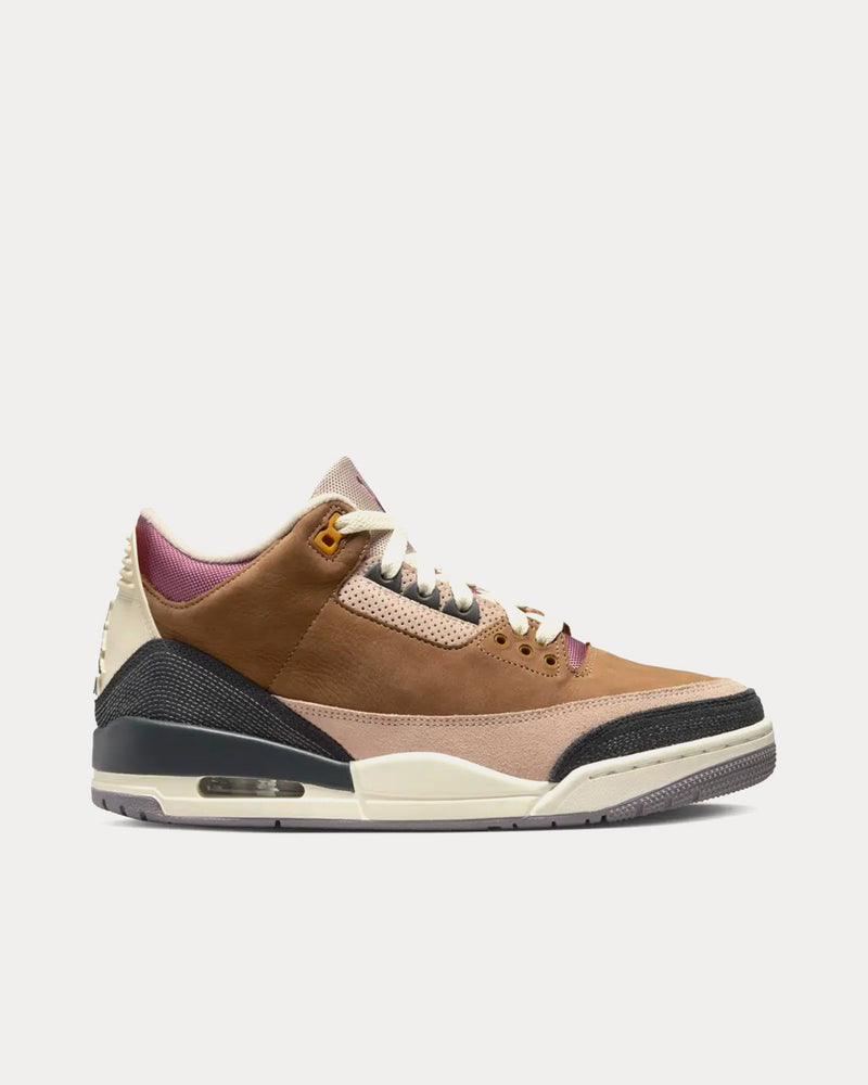 Jordan Air Jordan 3 Archaeo Brown High Top Sneakers - 1